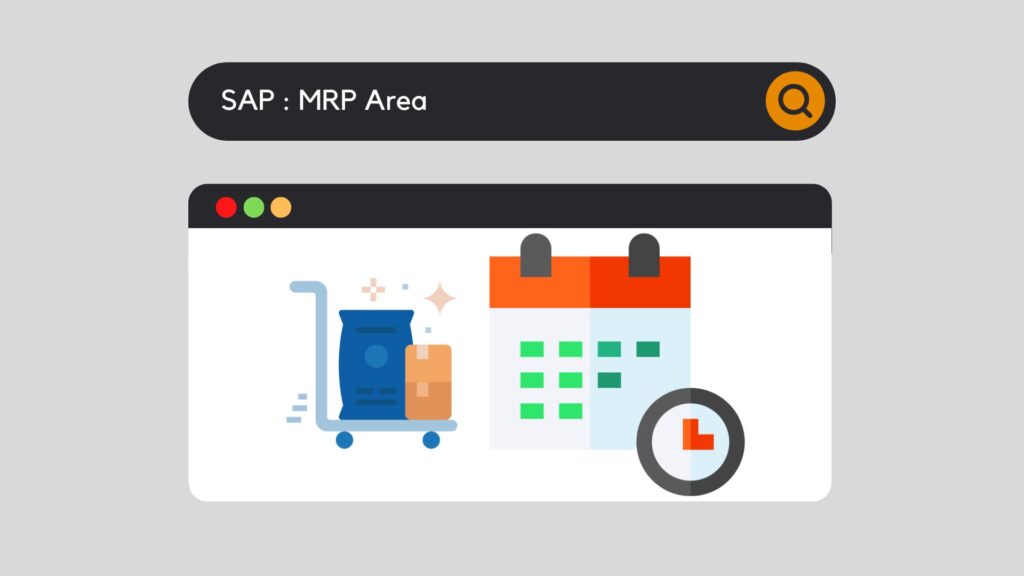 SAP : MRP Area