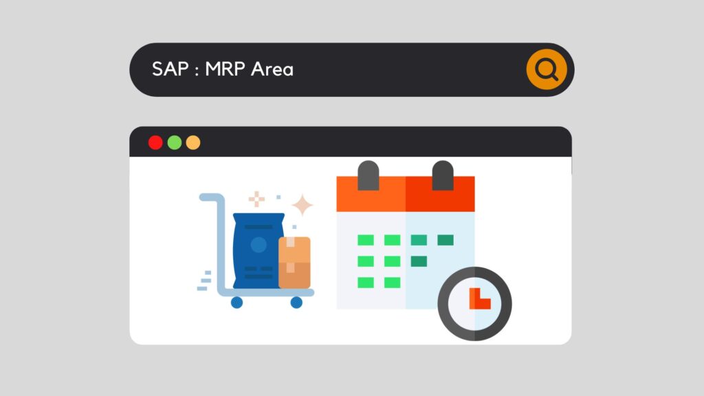 SAP : Área MRP