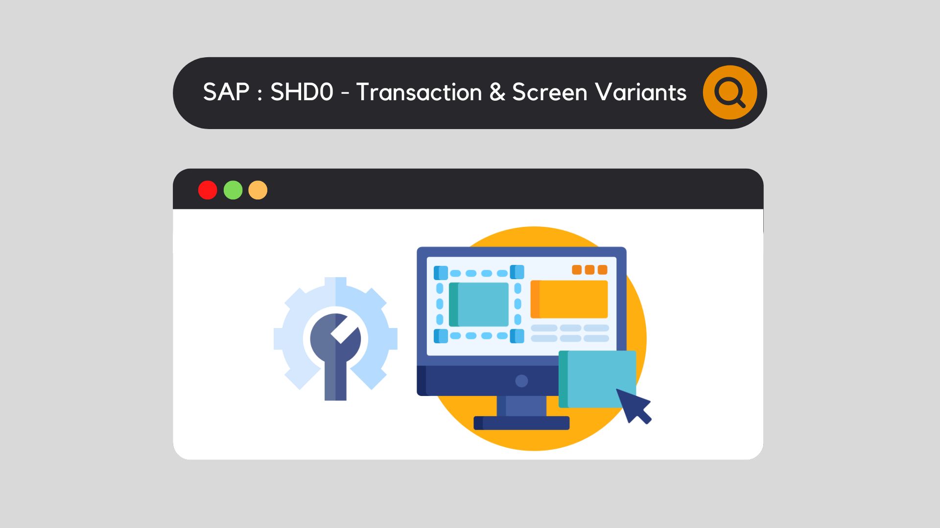 SAP SHD0 Transaction And Screen Variants