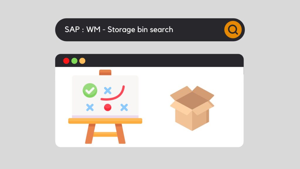 SAP WM storage bin type search