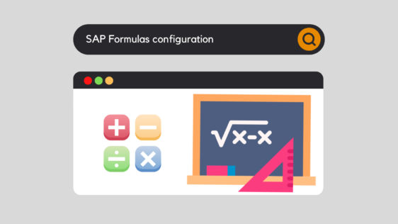 Configuración de fórmulas SAP