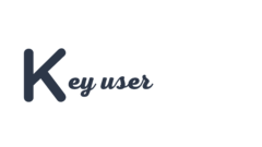White KUT logo