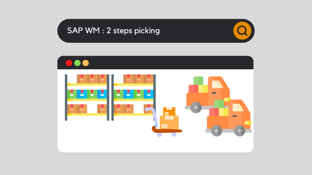 SAP WM Picking en 2 fases